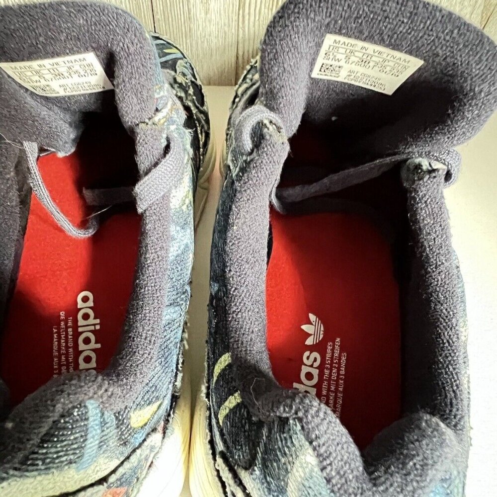 Adidas Originals Women's Denim Falcon Fashion Retro Sneakers CG6249 Sz 6.5 - Picture 8 of 16